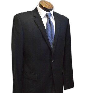 Hugo Boss Black Wool Sport Coat Blazer Jacket 42R Classic Fit Men’s Designer